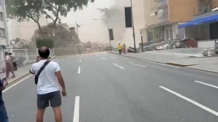 Videos difundidos en redes sociales de los daños registrados tras el doble terremoto. 