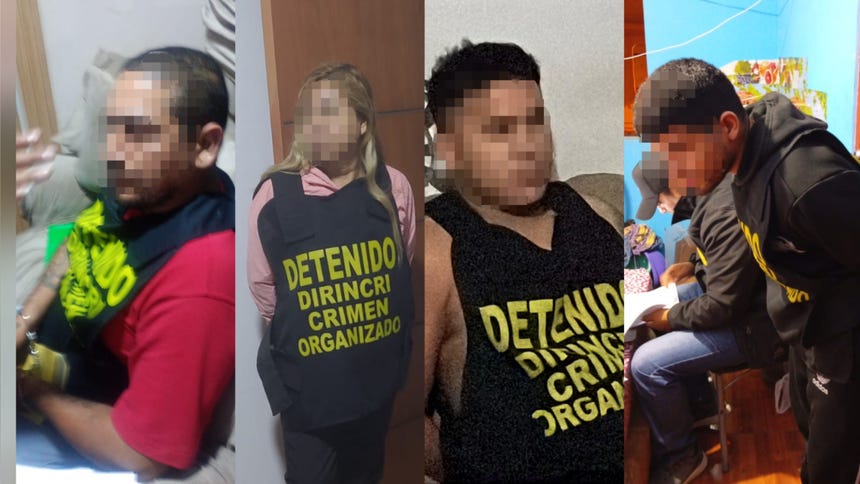 Las autoridades detuvieron a presuntos integrantes de ‘La Red del Silencio’.
