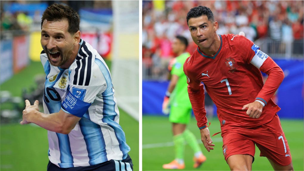 Messi y Cristiano Ronaldo debutaron en el Mundial de Alemania 2006.