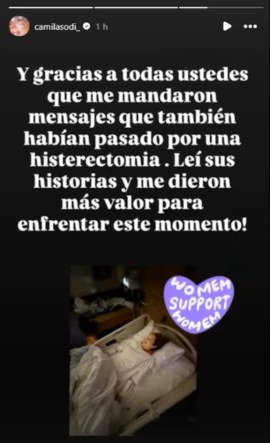 Camila Sodi agradecida por el apoyo.