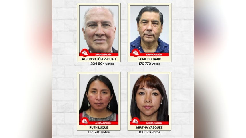 Estos son los cuatro senadores representantes de la agrupación política Ahora Nación 