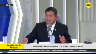 Abogado de JP ratifica que Roberto Sánchez no reconocerá eventual victoria de Keiko Fujimori