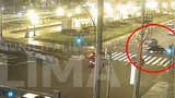 Automóvil cayó al acceso peatonal de la Estación Central del Metropolitano: así fue el accidente [VIDEO]
