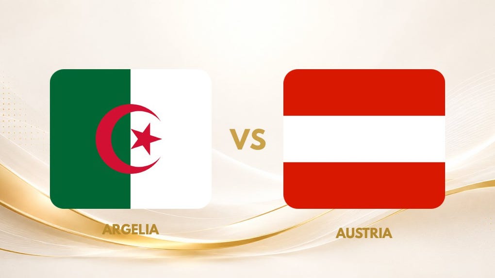 Guía TV, Argelia vs Austria EN VIVO