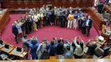 Congreso de la República cerró la última sesión del pleno de la era unicameral