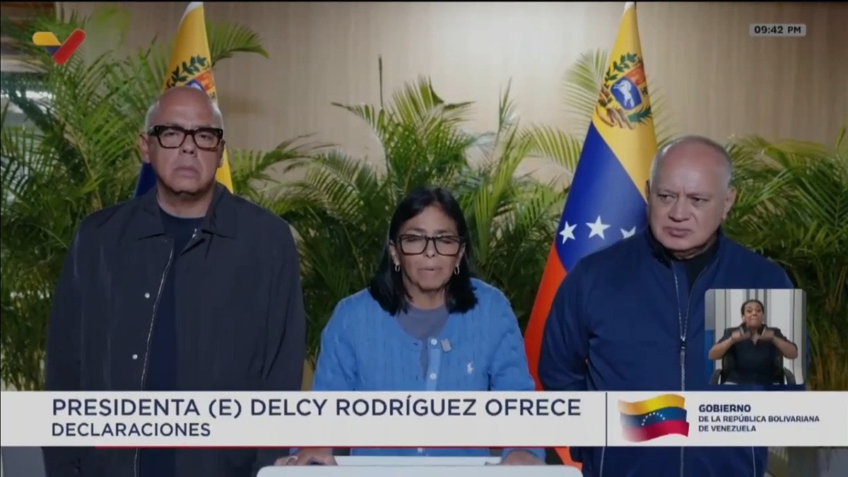 Decly Rodríguez anunció la declaratoria de emergencia en Venezuela.