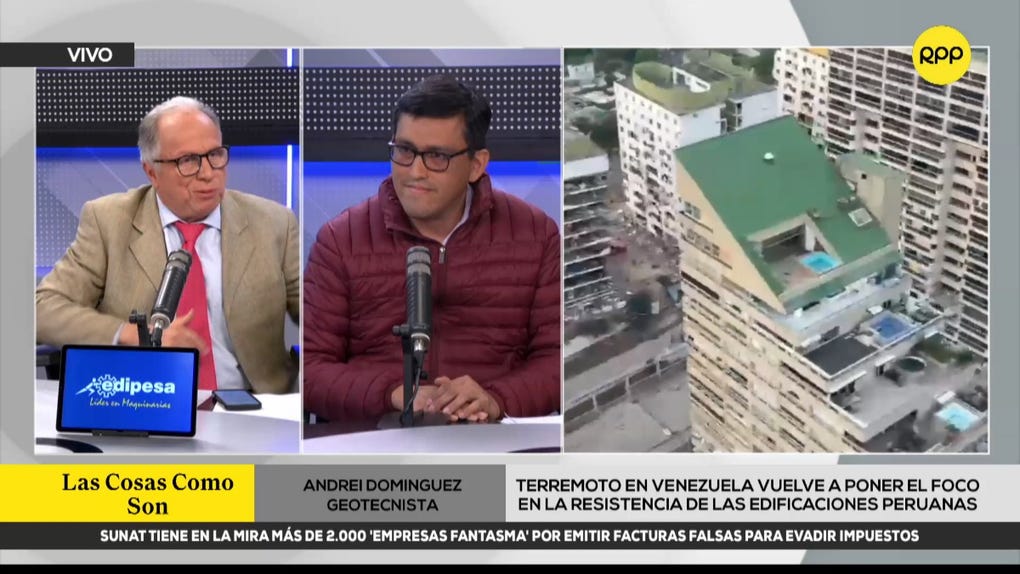Experto geotecnista advierte que el 70 % de las construcciones en Lima son informales y vulnerables ante sismos