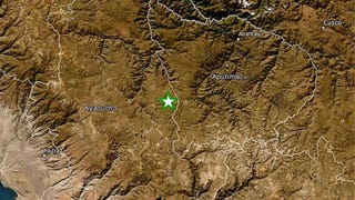 Un sismo de magnitud 4.0 remeció la región Ayacucho esta madrugada