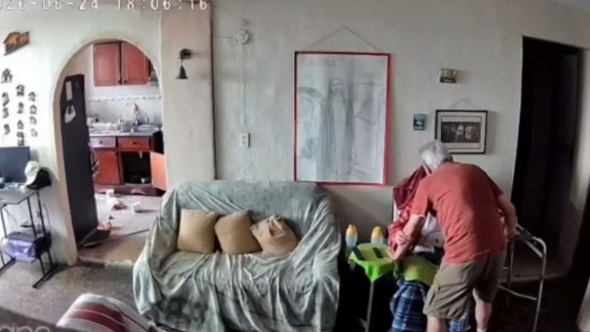“Amor, no te vayas”: conmovedor video de una pareja de ancianos durante los terremotos en Venezuela se viraliza en redes