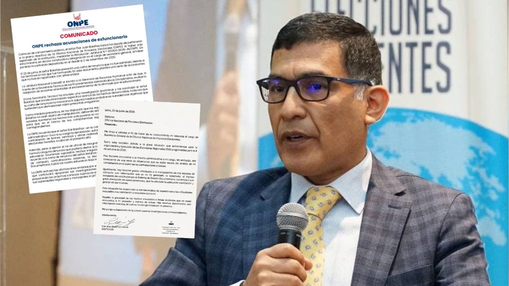 La institución no admitió la carta, lo separó del cargo e inició una investigación exigiéndole pruebas de sus acusaciones.