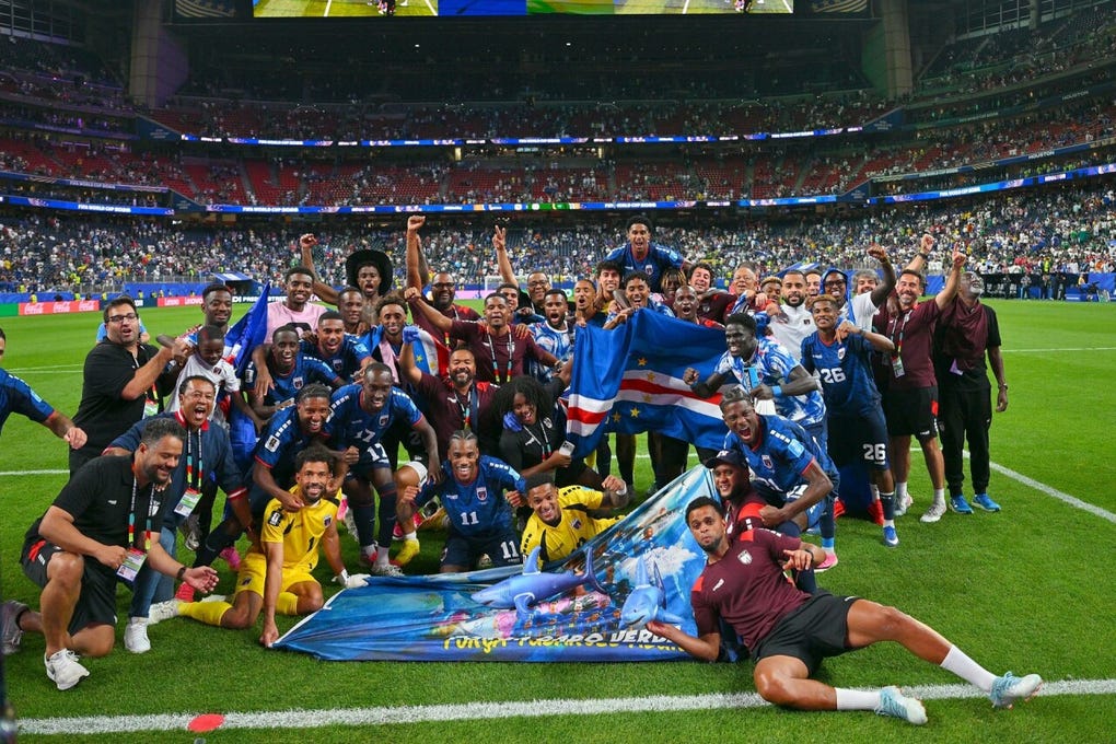 Cabo Verde hizo historia este viernes al avanzar a los dieciseisavos de final del Mundial.