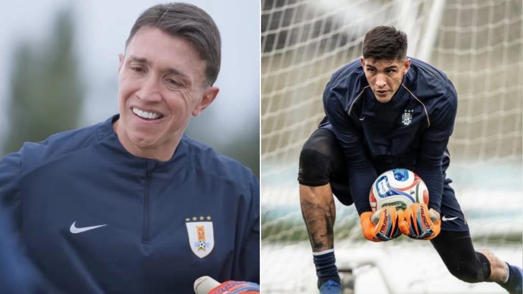 Los arqueros de Uruguay en el Mundial 2026.
