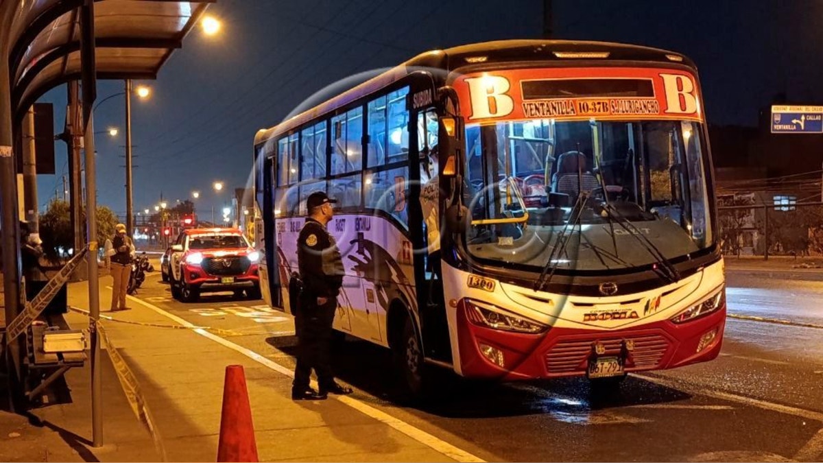 Pánico en el Callao: sicario baleó bus de la ‘Roma’ lleno de pasajeros en la avenida Néstor Gambetta