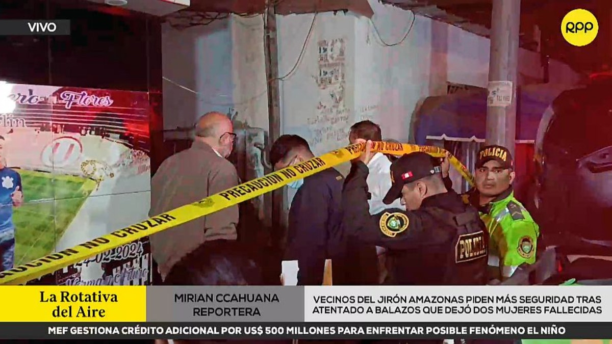 “Es zona roja”: vecinos de Barrios Altos consternados tras ataque armado que dejó dos mujeres fallecidas