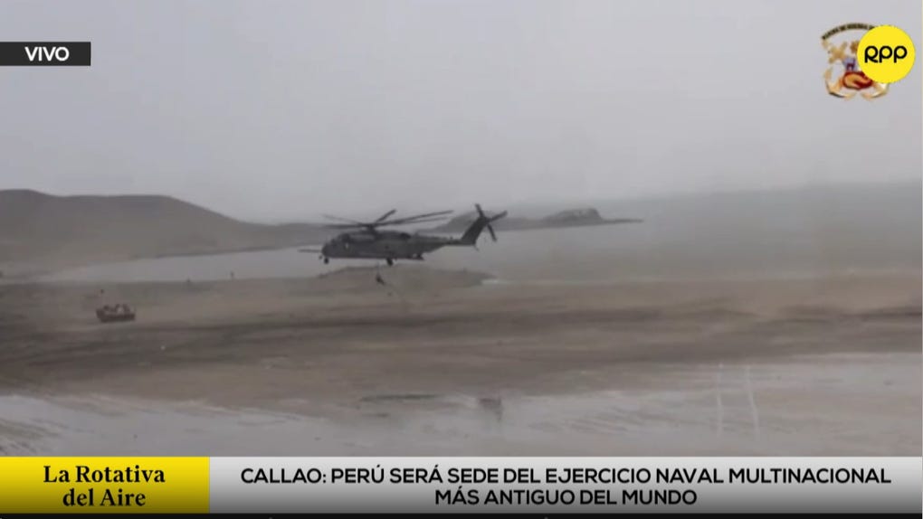 La información fue confirmada por el comandante de la Fuerza de Superficie de la Marina de Guerra del Perú