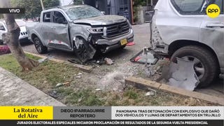 Nuevo atentado en Trujillo: este es el panorama en la ciudad tras explosión que dañó vehículos y viviendas