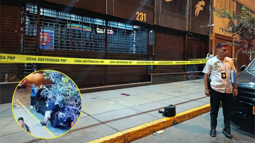 Los agentes de la PNP cercaron la zona para proceder con las investigaciones.