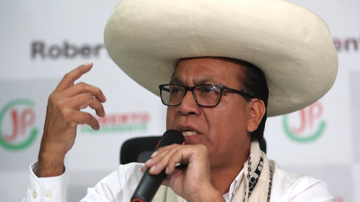 Roberto Sánchez confirmó alianza parlamentaria con Obras y Ahora Nación