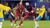 Cristiano Ronaldo intentó un golazo de 'chalaca' en el Portugal vs Colombia