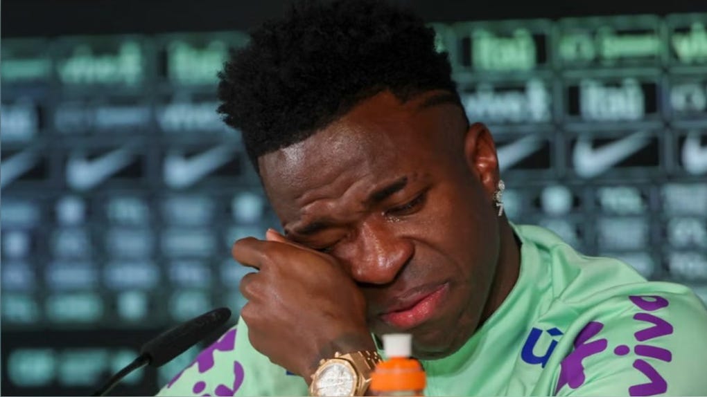 Vinicius es la figura de la Selección de Brasil.