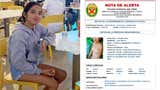 Chiclayo: menor de 13 años desapareció tras salir del colegio hace tres días