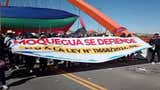 Moquegua: Suspenden clases presenciales ante el inicio del paro regional indefinido de este martes