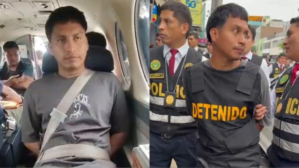 Peter Carvajal Villacre fue capturado en Loreto.