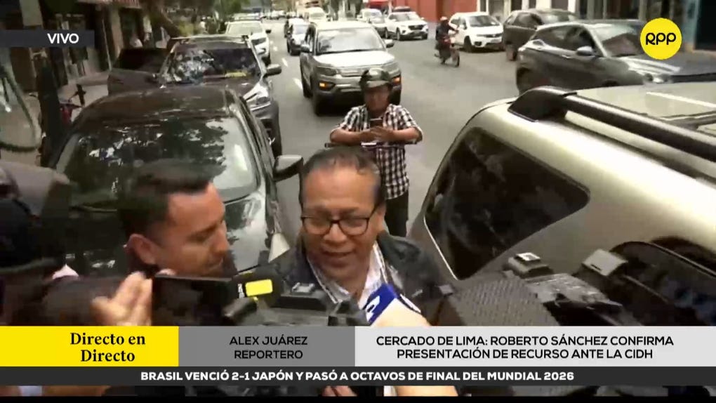Roberto Sánchez confirma que presentará recurso ante la CIDH