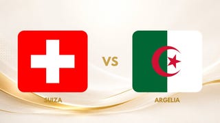 Suiza vs. Argelia EN VIVO: ¿a qué hora juegan y dónde ver los 16avos de final del Mundial 2026?