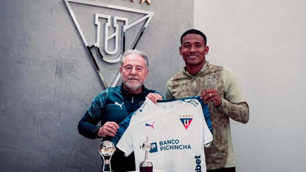 José Carabalí de Liga de Quito.