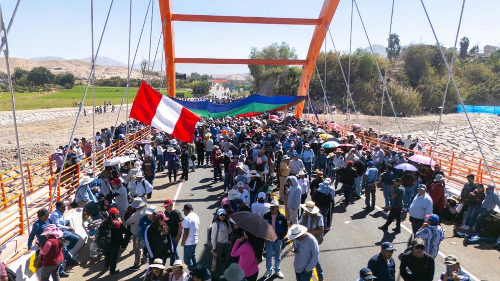 Los moqueguanos ya realizaron bloqueos contra el proyecto de ley en los últimos días.