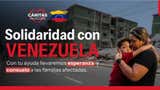 Cáritas del Perú lanza campaña de ayuda humanitaria para damnificados de Venezuela: ¿cómo puedo sumarme?