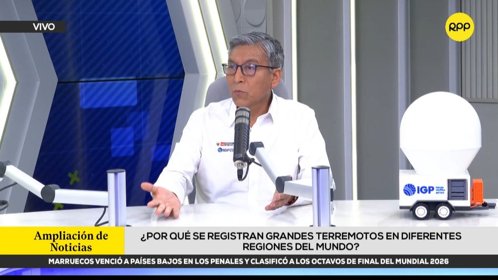 Hernando Tavera es presidente del Instituto Geofísico del Perú (IGP). 