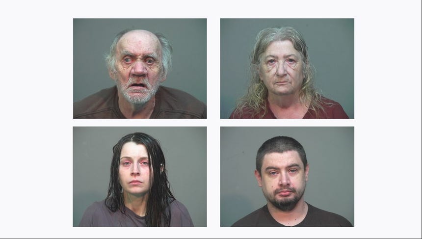 Cuatro familiares de los menores maltratados fueron arrestados.
