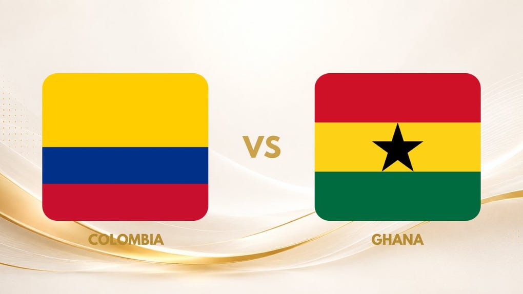Colombia y Ghana medirán fuerzas en el Arrowhead Stadium este viernes 3 de julio.