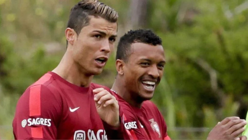 Cristiano Ronaldo y Nani fueron compañeros en Portugal y en el Manchester United