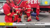 Equipo USAR de los bomberos regresará al Perú este sábado tras trabajos de búsqueda y rescate en Venezuela