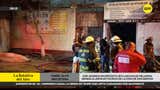 SMP: incendio se registró esta madrugada en un depósito de planchas de melamina