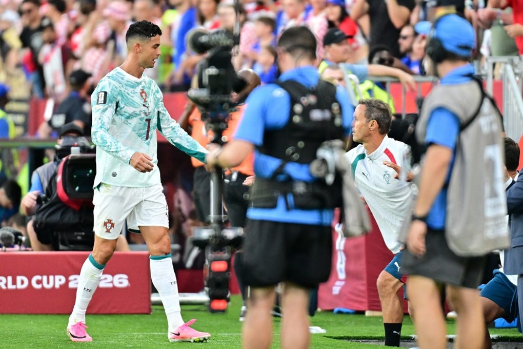 Cristiano lleva ters anotaciones en este Mundial.
