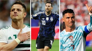 Chicharito Hernández y la insólita comparación que hizo entre Messi y Cristiano Ronaldo