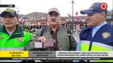 Cusco: serenos recuperan y devuelven maleta que fue extraviada por turista en la plaza Mayor