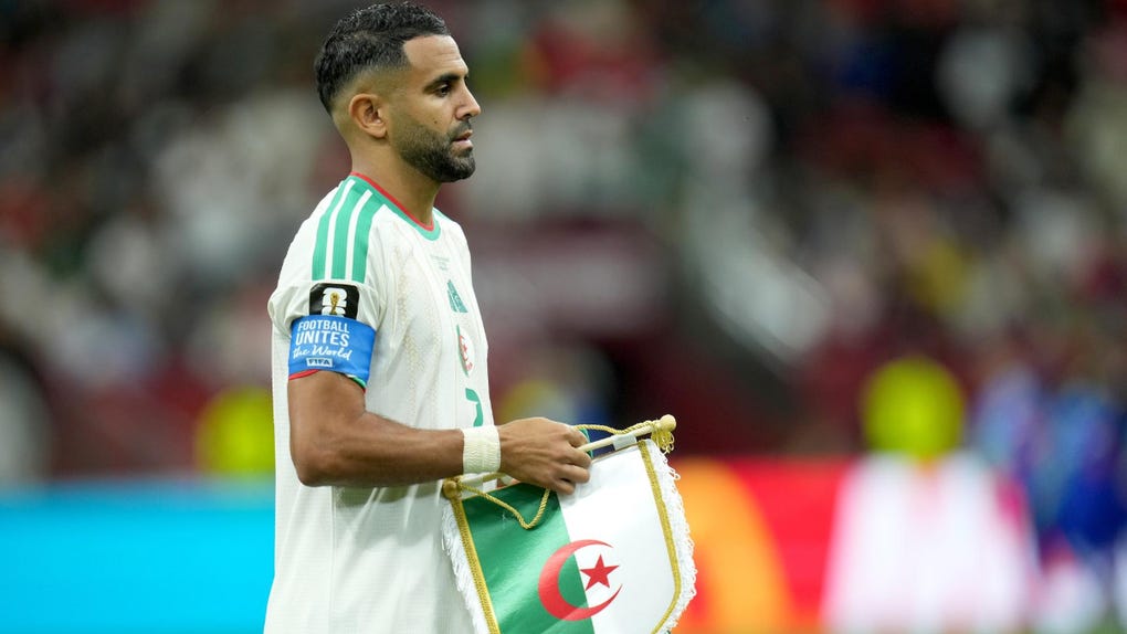 Riyad Mahrez jugó su último partido con Argelia ante Suiza