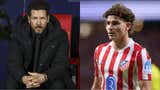 Diego Simeone rompe su silencio sobre Julián Álvarez y se refiere al futuro del atacante en Atlético de Madrid