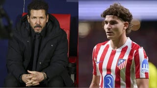 Diego Simeone rompe su silencio sobre Julián Álvarez y se refiere al futuro del atacante en Atlético de Madrid