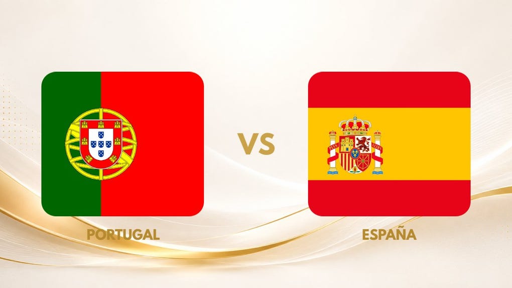 Guía de TV Portugal vs España en Mundial 2026