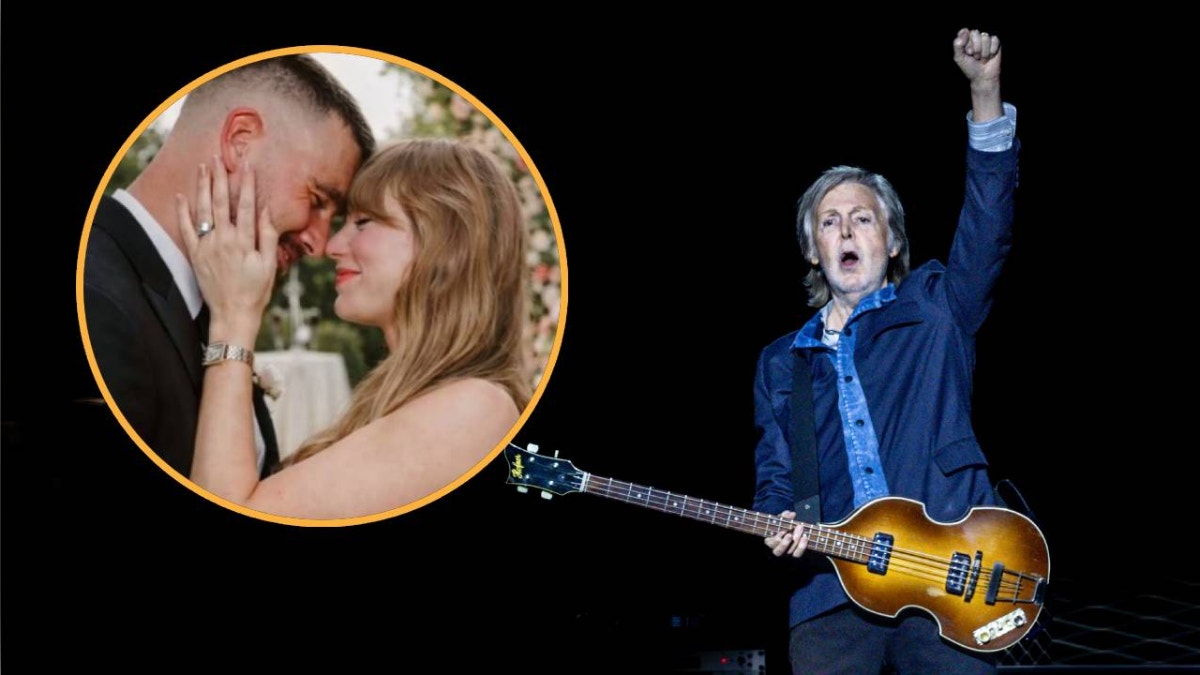 Paul McCartney interpretó un clásico de The Beatles en la boda de Taylor Swift y Travis Kelce, según People