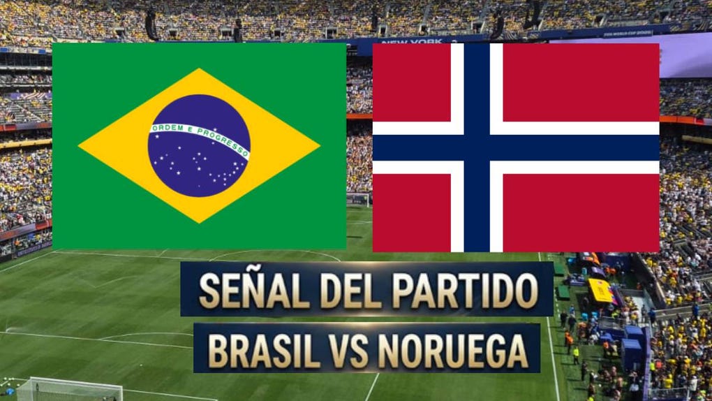 Guía de canales TV para ver el partido Brasil vs Noruega en vivo en el Mundial 2026