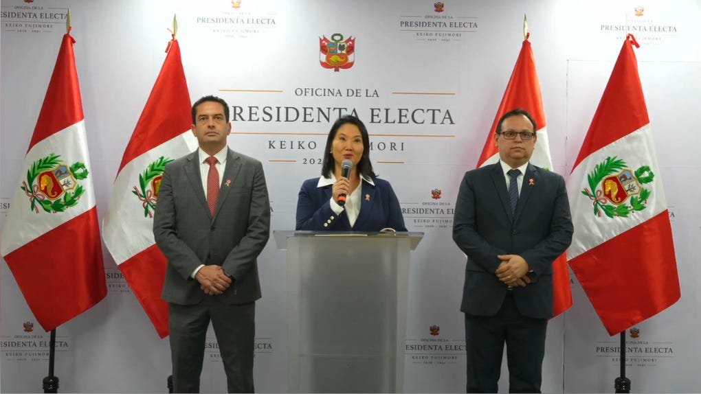 JNE oficializó la proclamación de Keiko Fujimori como presidenta electa de la república