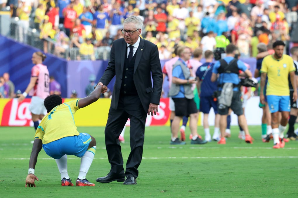 Vinicius Junior no pudo guiar a Brasil a los cuartos de final del Mundial 2026 tras la derrota ante Noruega.