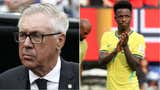 ¿'Vini' se negó? Ancelotti explicó por qué Vinicius Junior no ejecutó el primer penal de Brasil